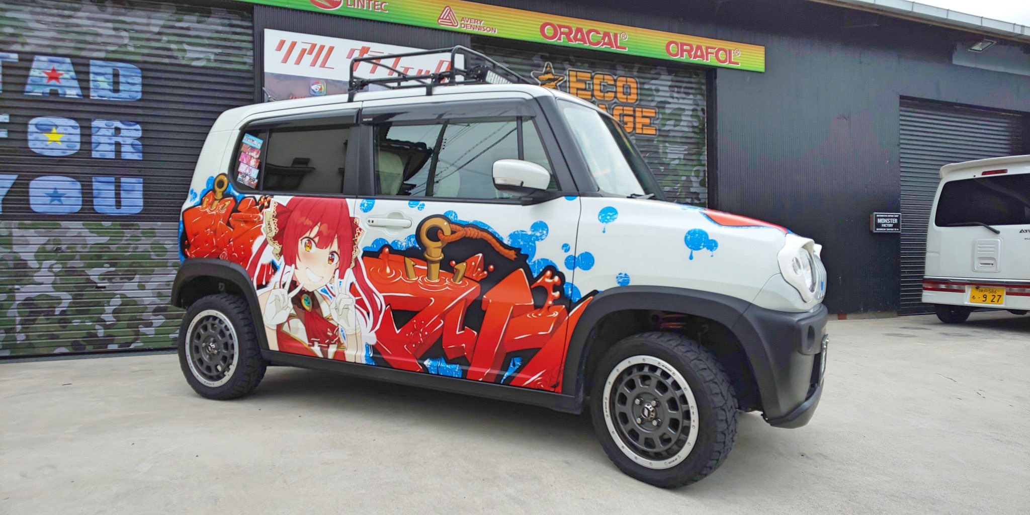 痛車 兵庫 痛車 ランボルギーニ Vtuber Vチューバー ラッピングカー カーラッピング 車塗装 リアルグラフィック 痛車クエストファクトリー エコガレージ Bmw専門カーラッピング スープラ ポルシェ ベンツ ゲレンデ 痛車 広告車 営業車 宣伝車